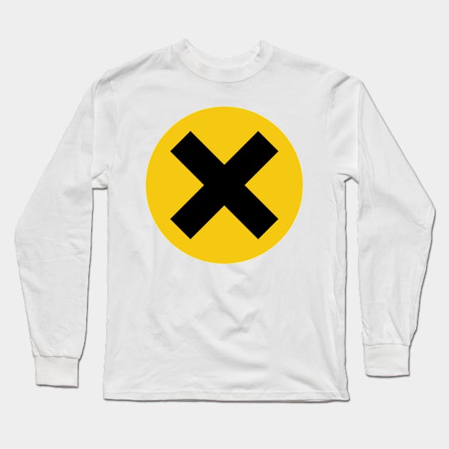 Irritant Hazard Symbol Long Sleeve T-Shirt by powniels